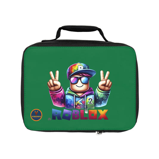 Roblox Fan Lunch Bag Dark green 🎮🎒✨