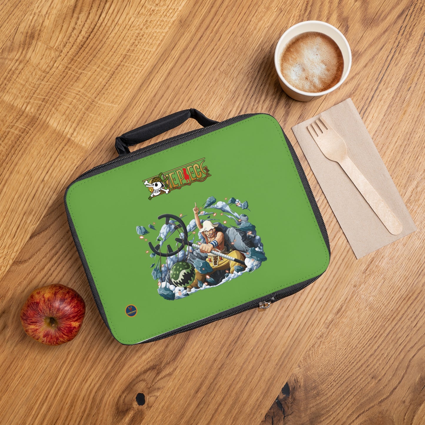 Usopp One Piece Anime Lunch Bag Green 🍱