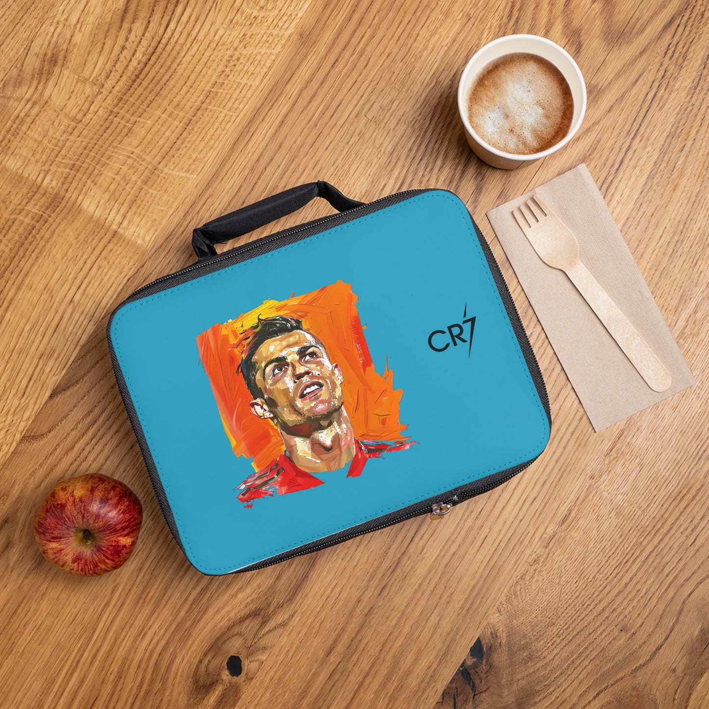 CR7 Cristiano Ronaldo Lunch Bag Turquoise ⚽🥇