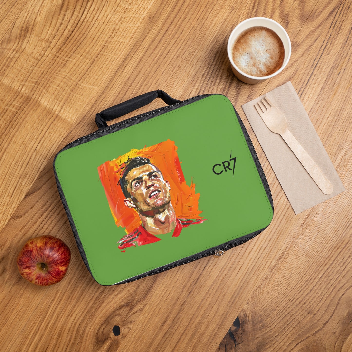 CR7 Cristiano Ronaldo Lunch Bag Green ⚽🥇