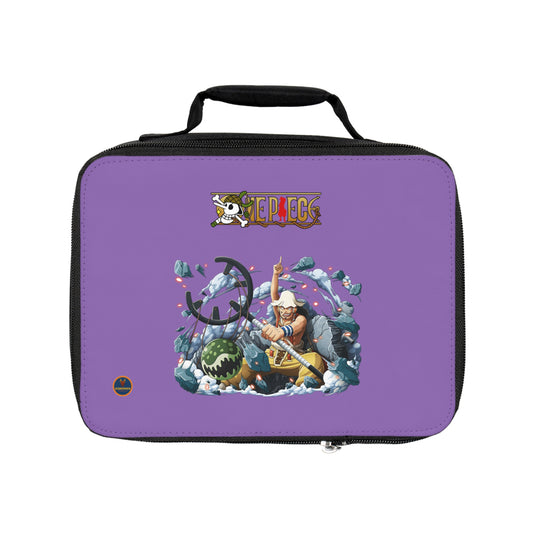 Usopp One Piece Anime Lunch Bag Light purple 🍱