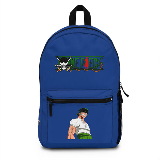 Roronoa Zoro One Piece Anime Backpack Dark blue 🗡️