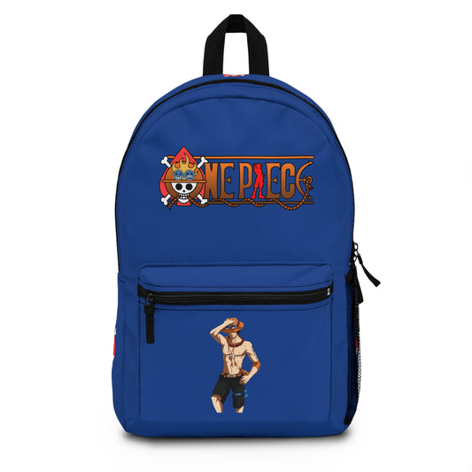 Sanji One Piece Anime Backpack Dark blue 🍳