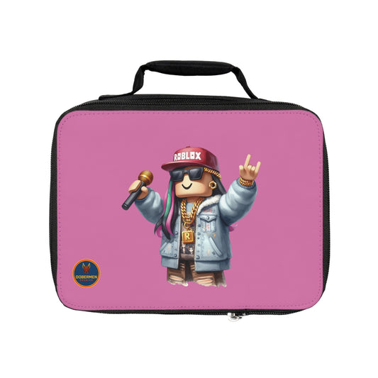 Insulated Roblox Lunch Tote Light pink 🎮✨ ⚡