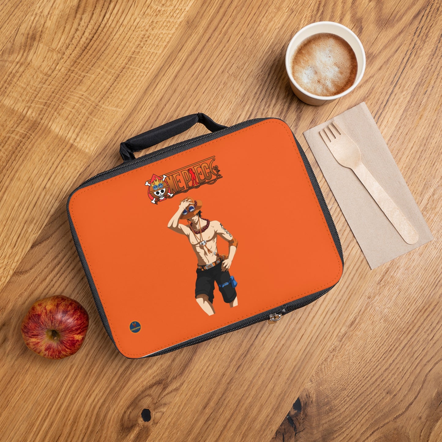 Sanji One Piece Anime Lunch Bag Orange 🍱