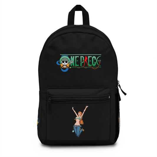 Nami One Piece Anime Backpack Black 🗺️