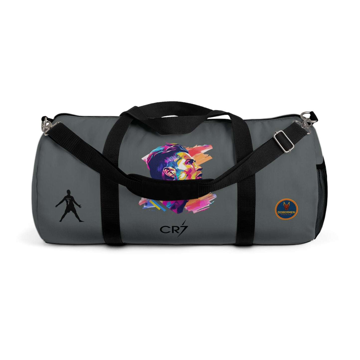 Premium Cristiano Ronaldo Duffel Bag Dark grey🏆⚽