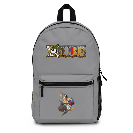 Usopp One Piece Anime Backpack Grey 🎯