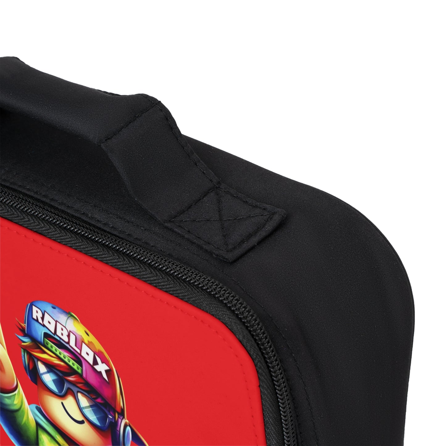 Vibrant Roblox Lunch Box Red 🌈 🎮🎒