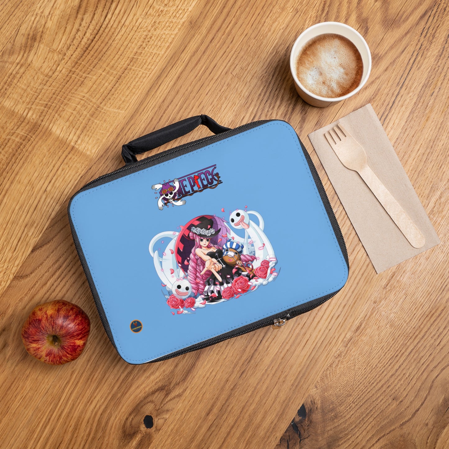 Nico Robin One Piece Anime Lunch Bag Light blue 🍱