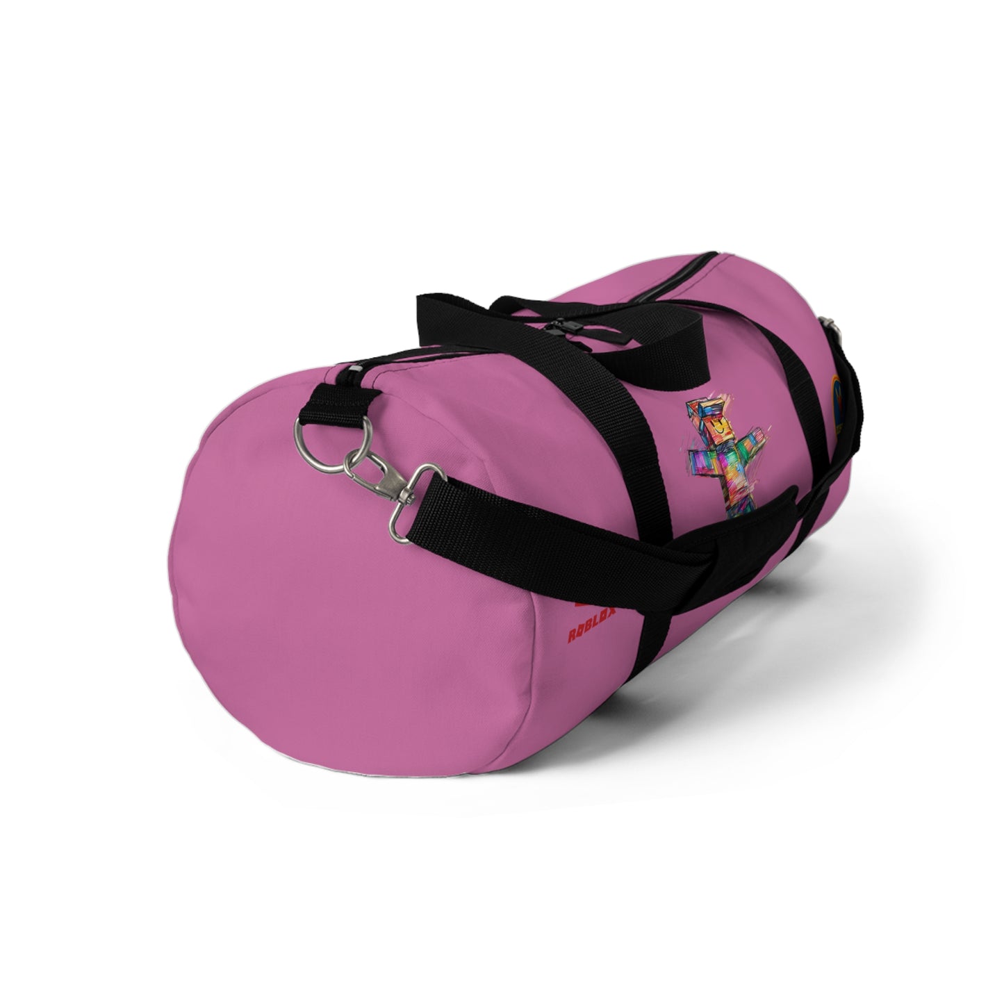 Roblox Themed Duffel Bag Light pink 🧒🕹️ 👧