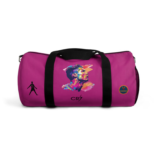 Premium Cristiano Ronaldo Duffel Bag Pink 🏆⚽