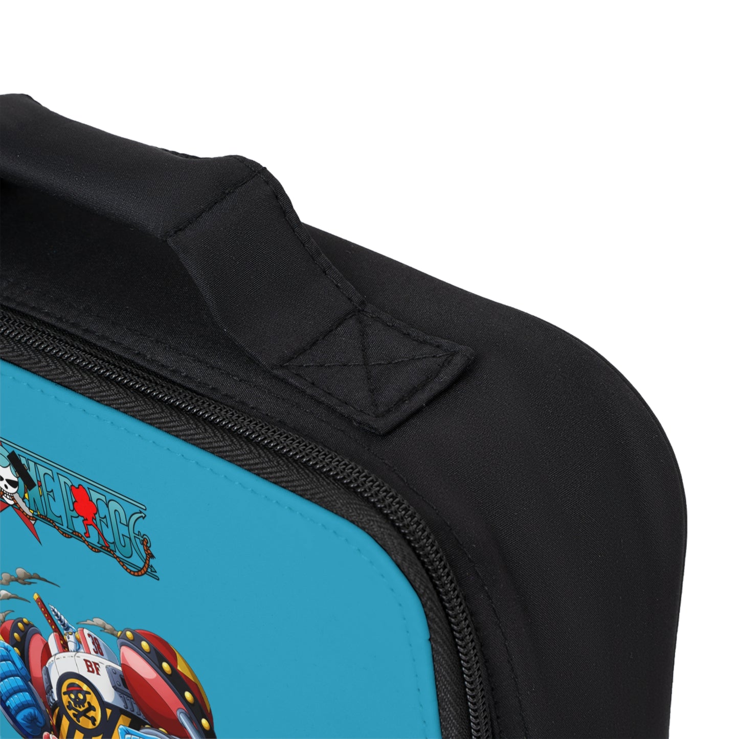Franky One Piece Anime Lunch Bag Turquoise 🍱