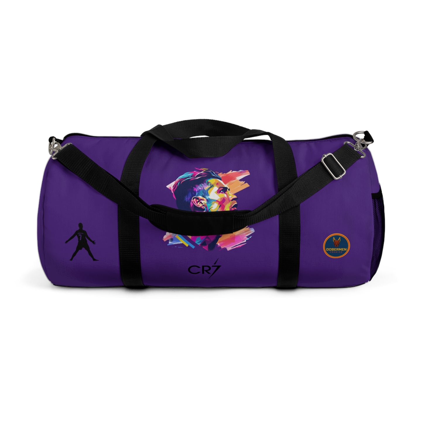 Premium Cristiano Ronaldo Duffel Bag Purple 🏆⚽