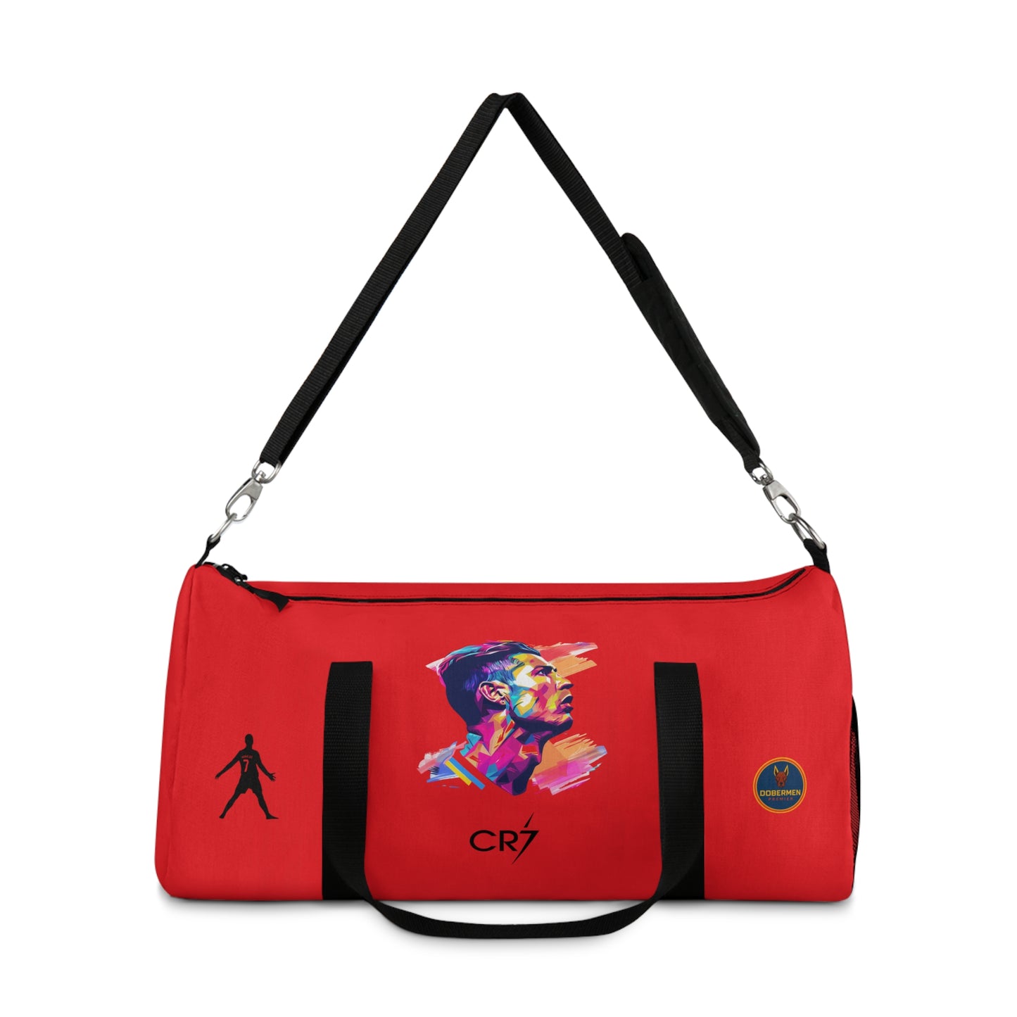 Premium Cristiano Ronaldo Duffel Bag Red 🏆⚽