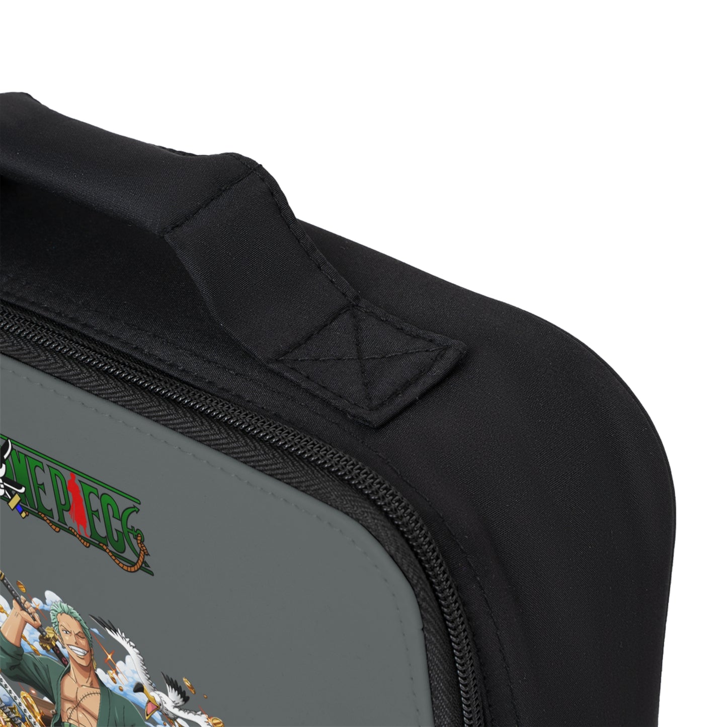 Roronoa Zoro One Piece Anime Lunch Bag Dark grey 🍱