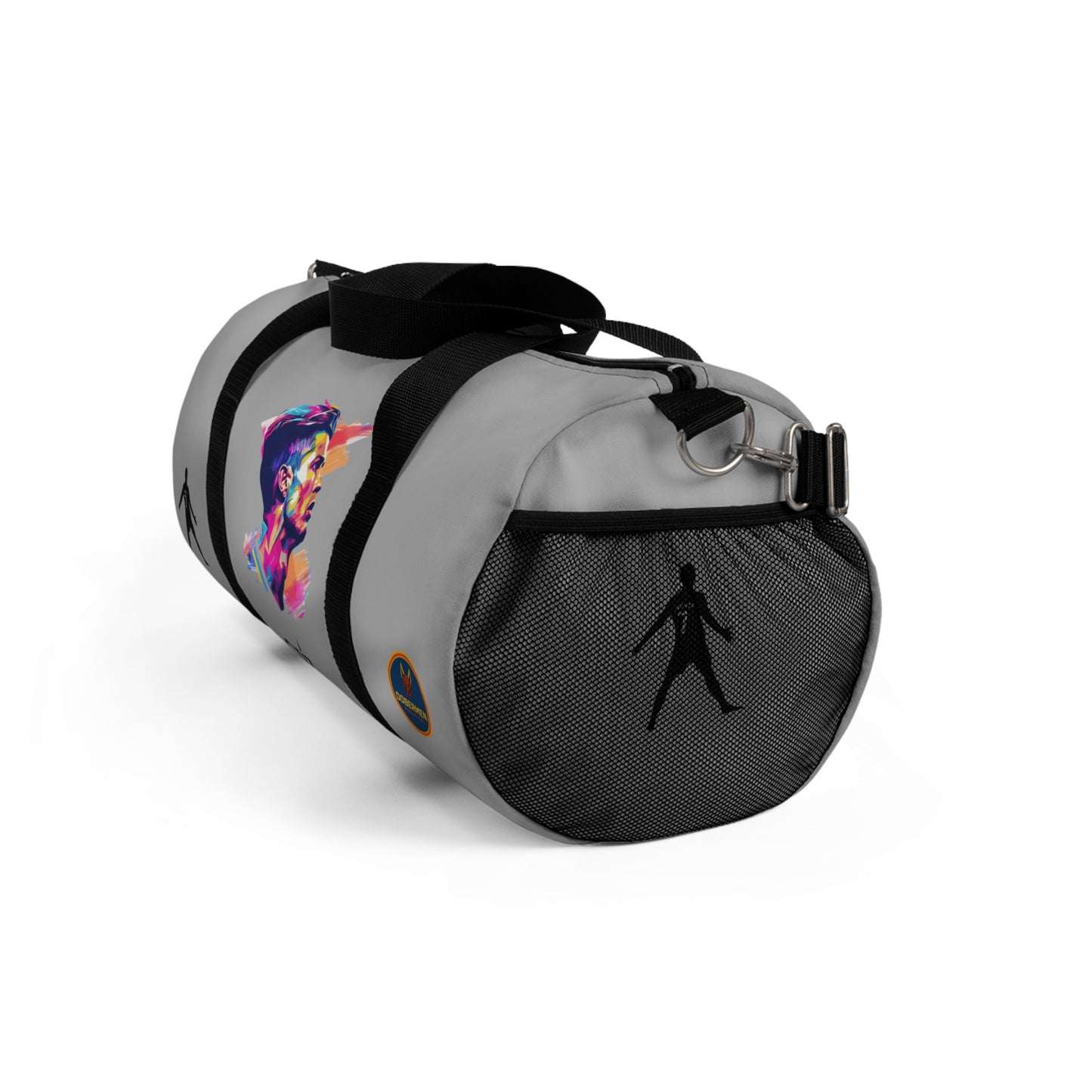 Premium Cristiano Ronaldo Duffel Bag Light grey 🏆⚽