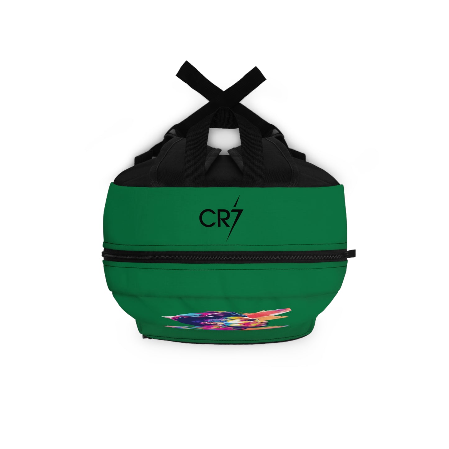 Cristiano Ronaldo CR7 School Backpack Dark green 🎒⚽