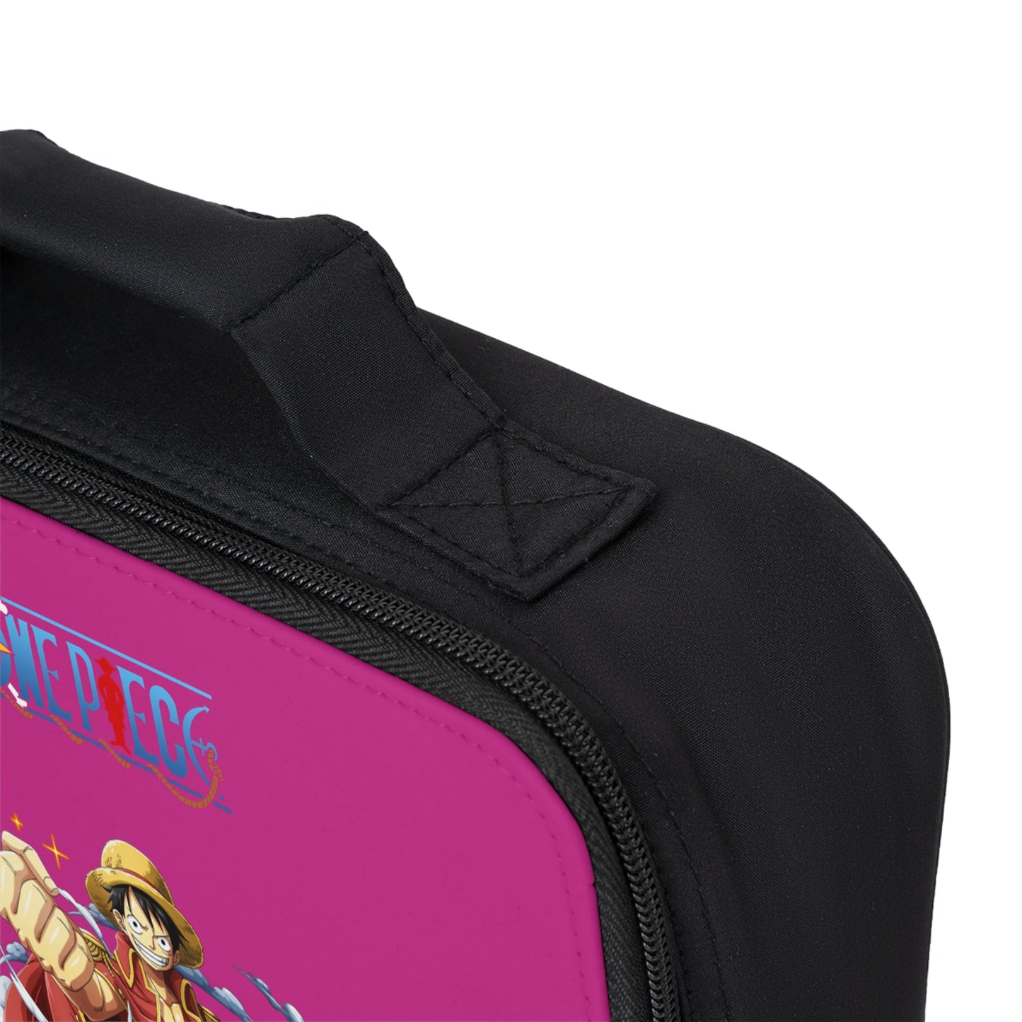 Monkey D. Luffy One Piece Anime Lunch Bag Pink 🍱