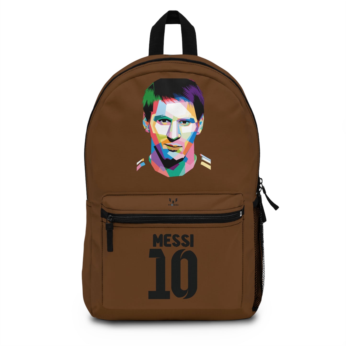 Leo Messi School Backpack for Boys Brown 🎒🏆 ⚽