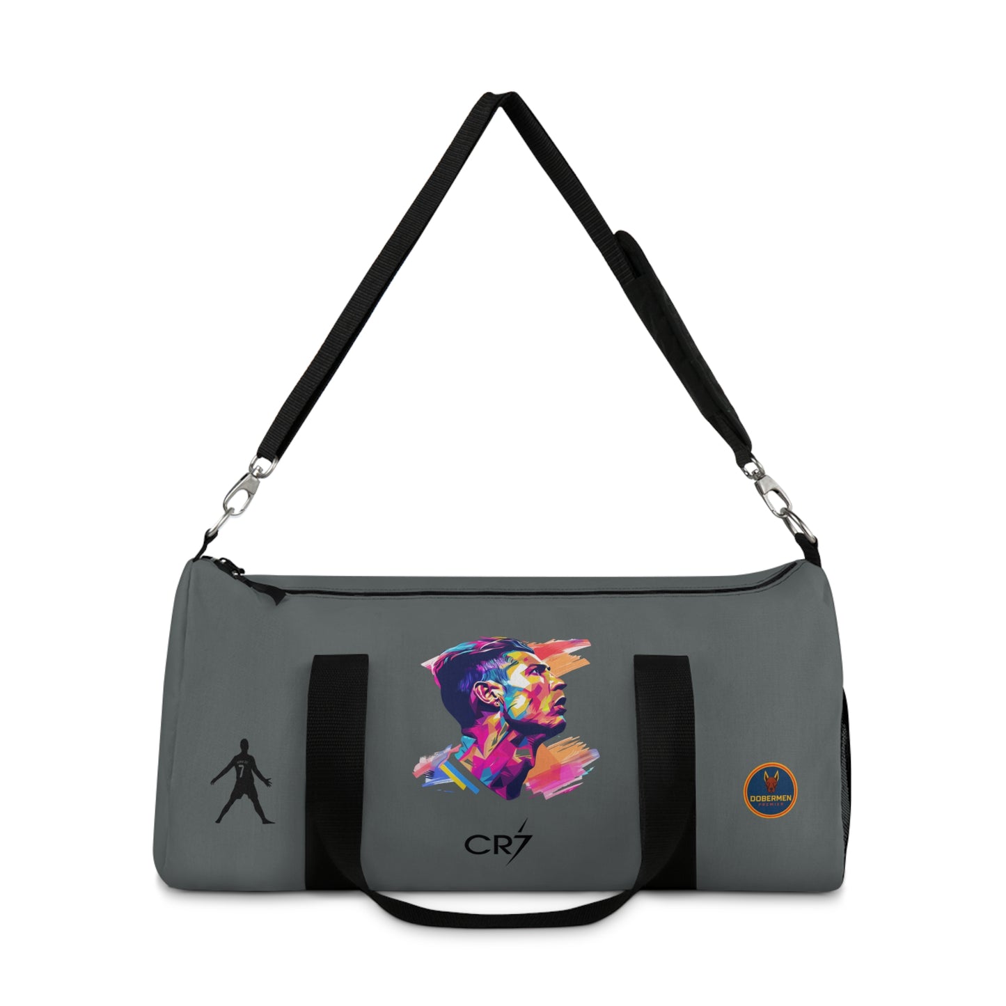 Premium Cristiano Ronaldo Duffel Bag Dark grey🏆⚽