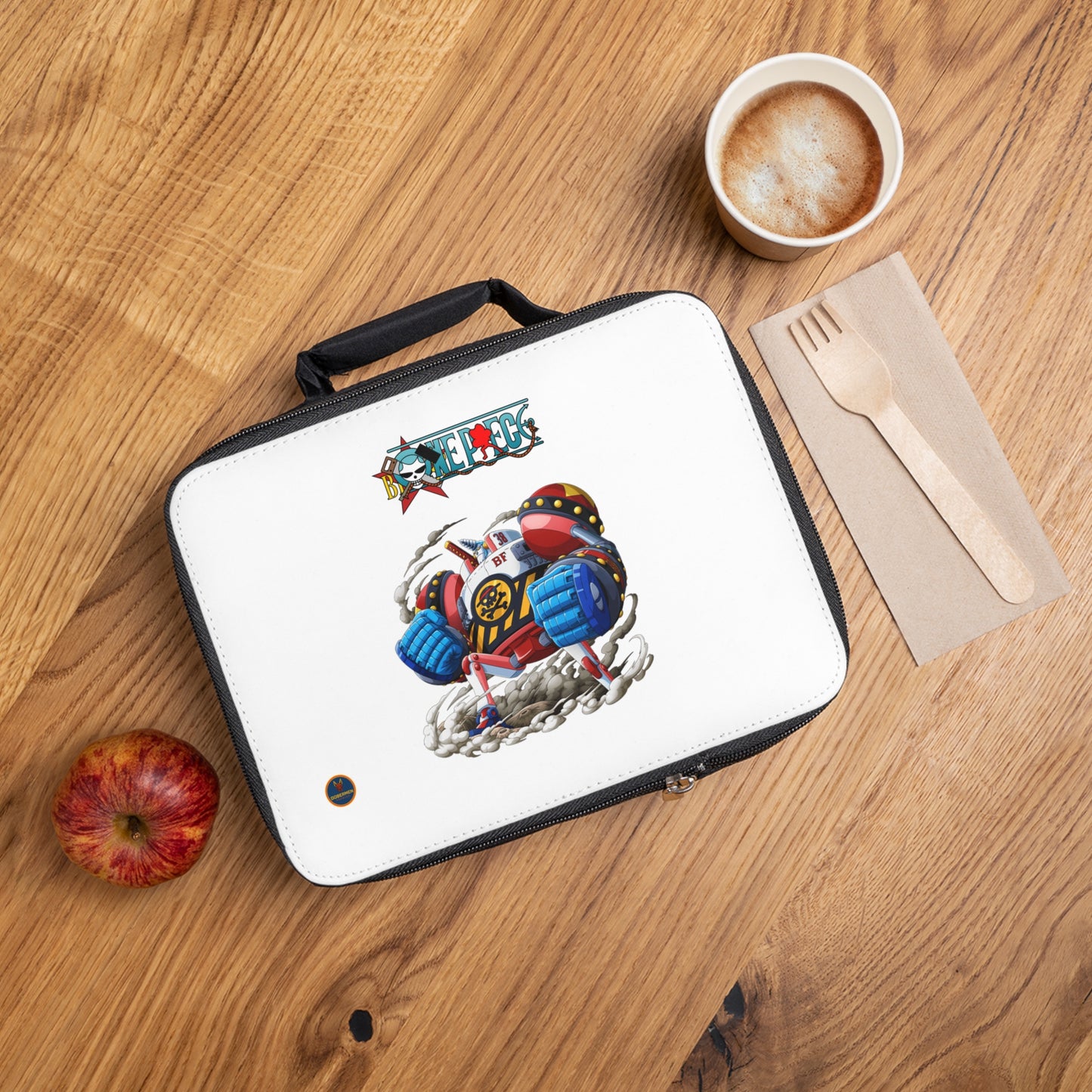 Franky One Piece Anime Lunch Bag White 🍱