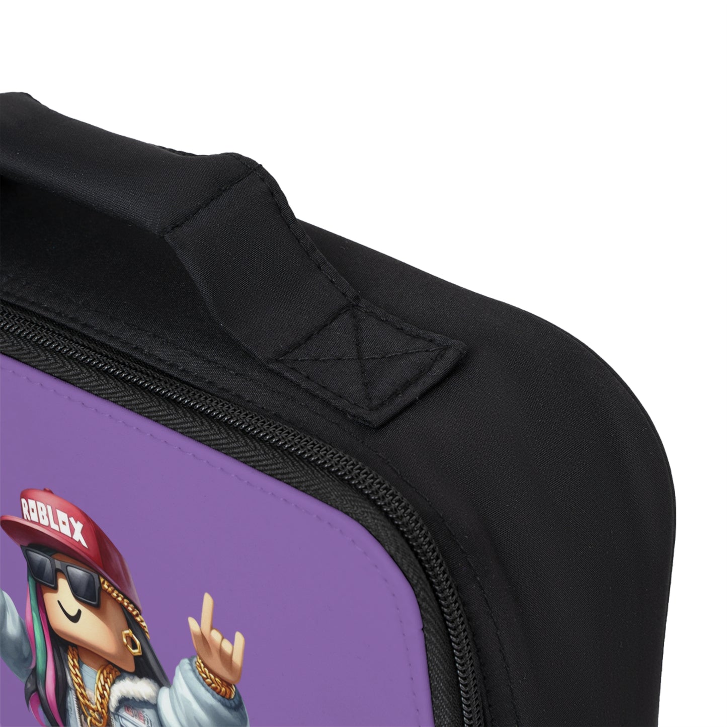 Insulated Roblox Lunch Tote Light purple 🎮✨⚡