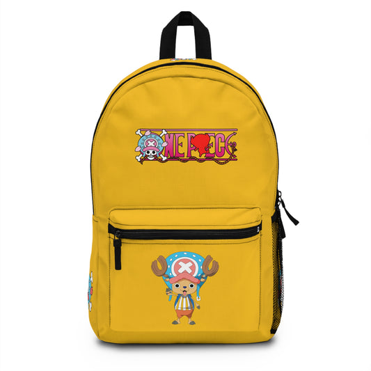 Tony Tony Chopper One Piece Premium Backpack Yellow 🎒✨