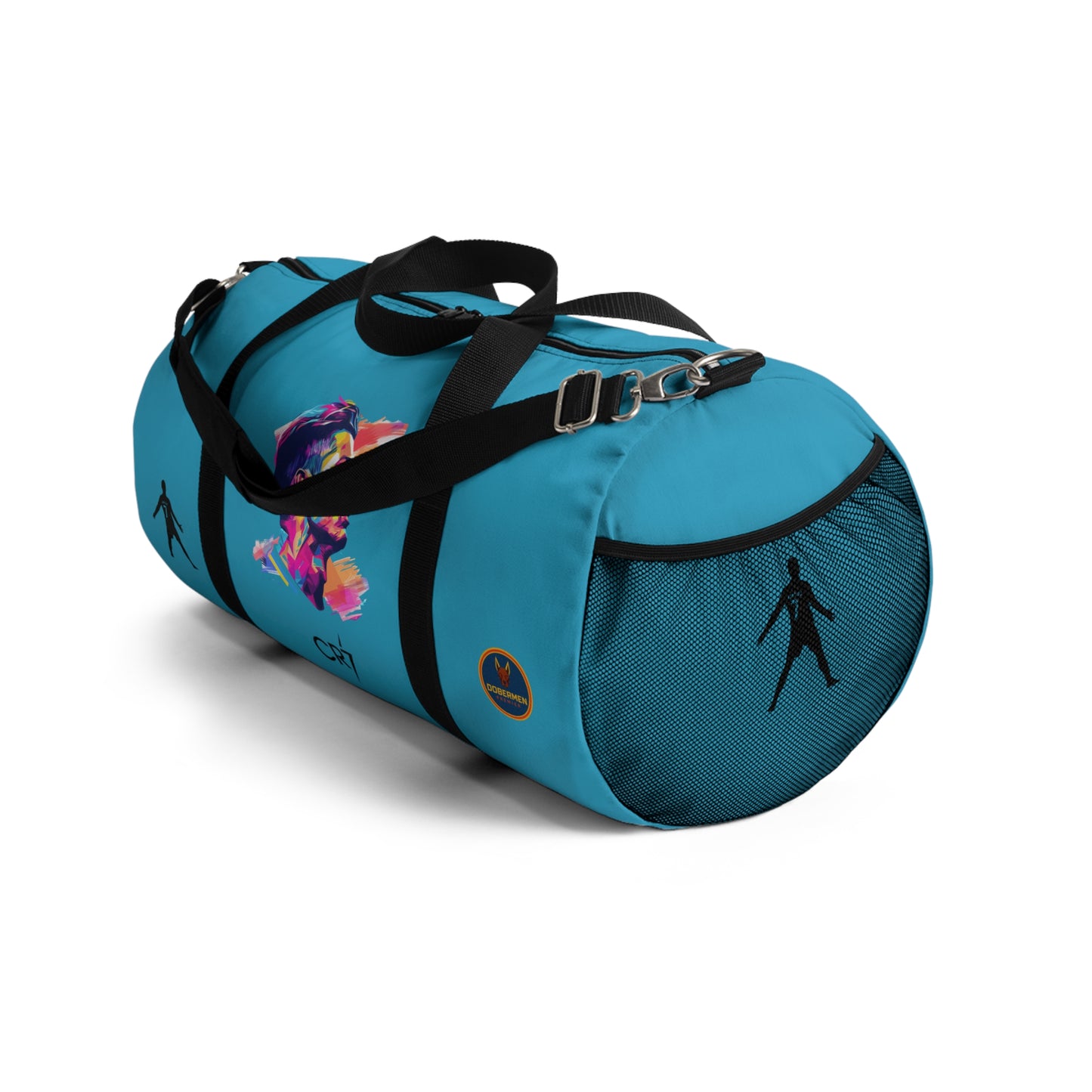 Premium Cristiano Ronaldo Duffel Bag Turquoise 🏆⚽