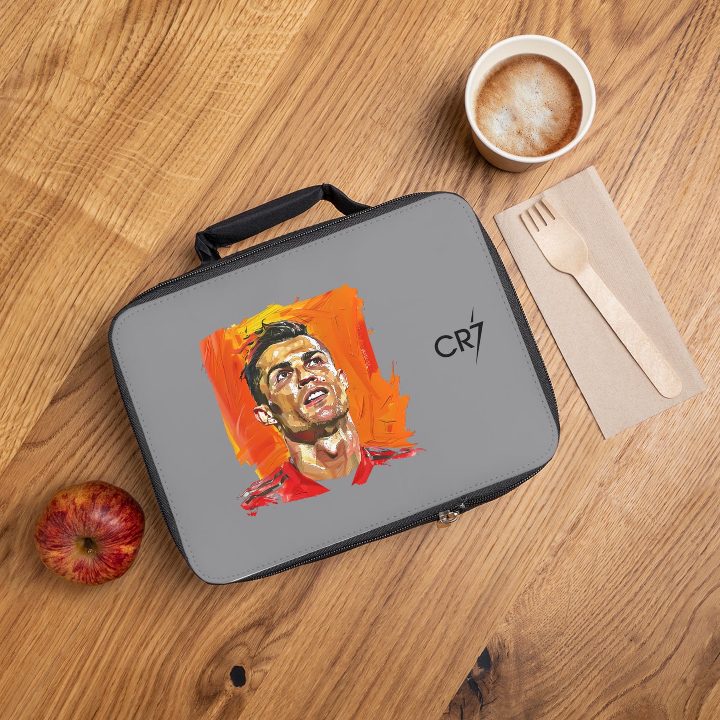 CR7 Cristiano Ronaldo Lunch Bag Grey ⚽🥇