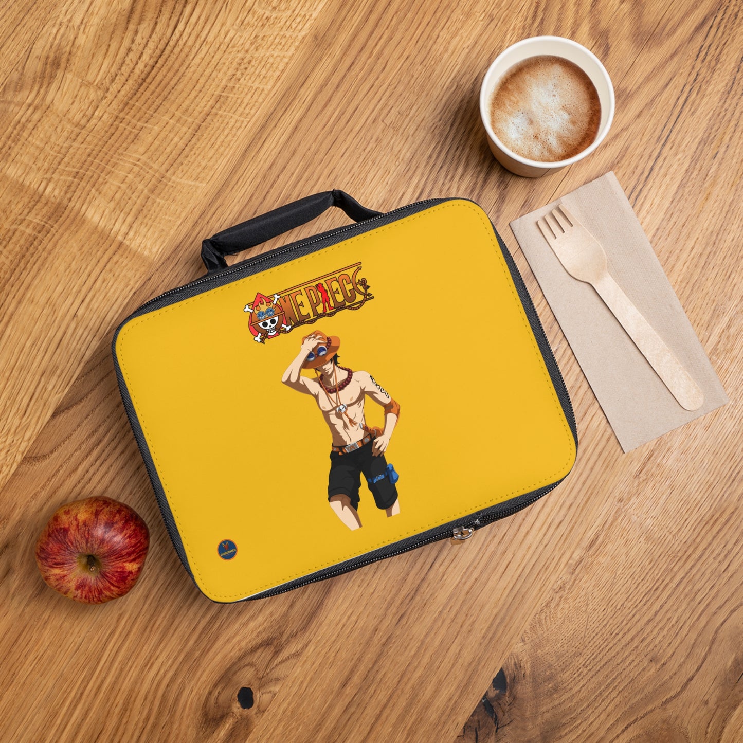 Sanji One Piece Anime Lunch Bag Yellow 🍱