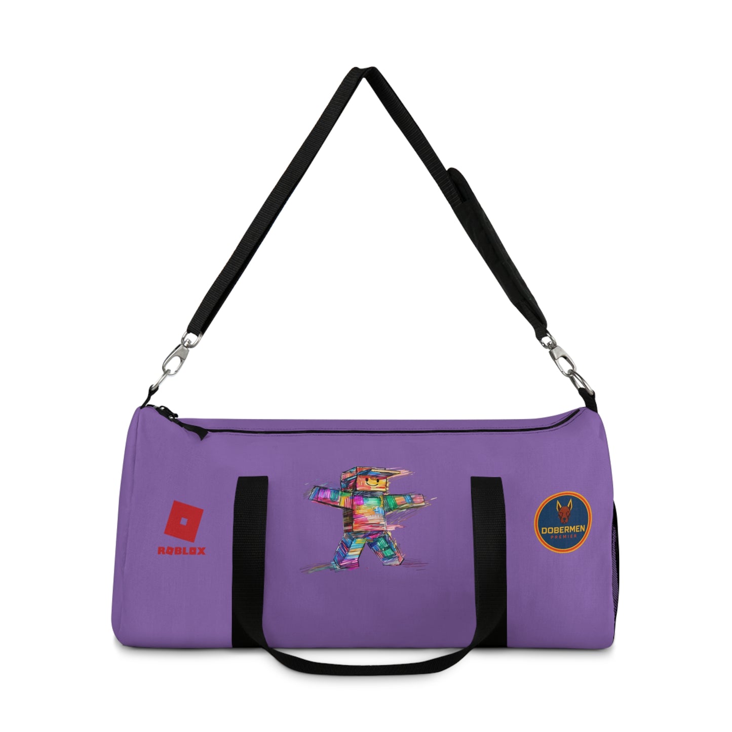 Roblox Themed Duffel Bag Light purple 🧒🕹️ 👧