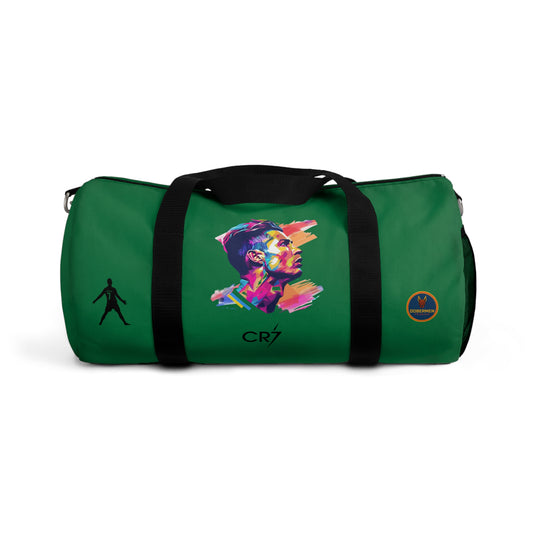 Premium Cristiano Ronaldo Duffel Bag Dark green 🏆⚽