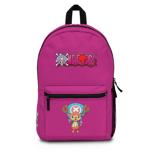 Tony Tony Chopper One Piece Premium Backpack Pink🎒✨