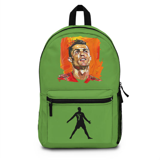 Cristiano Ronaldo CR7 Backpack Green ⚽🎒