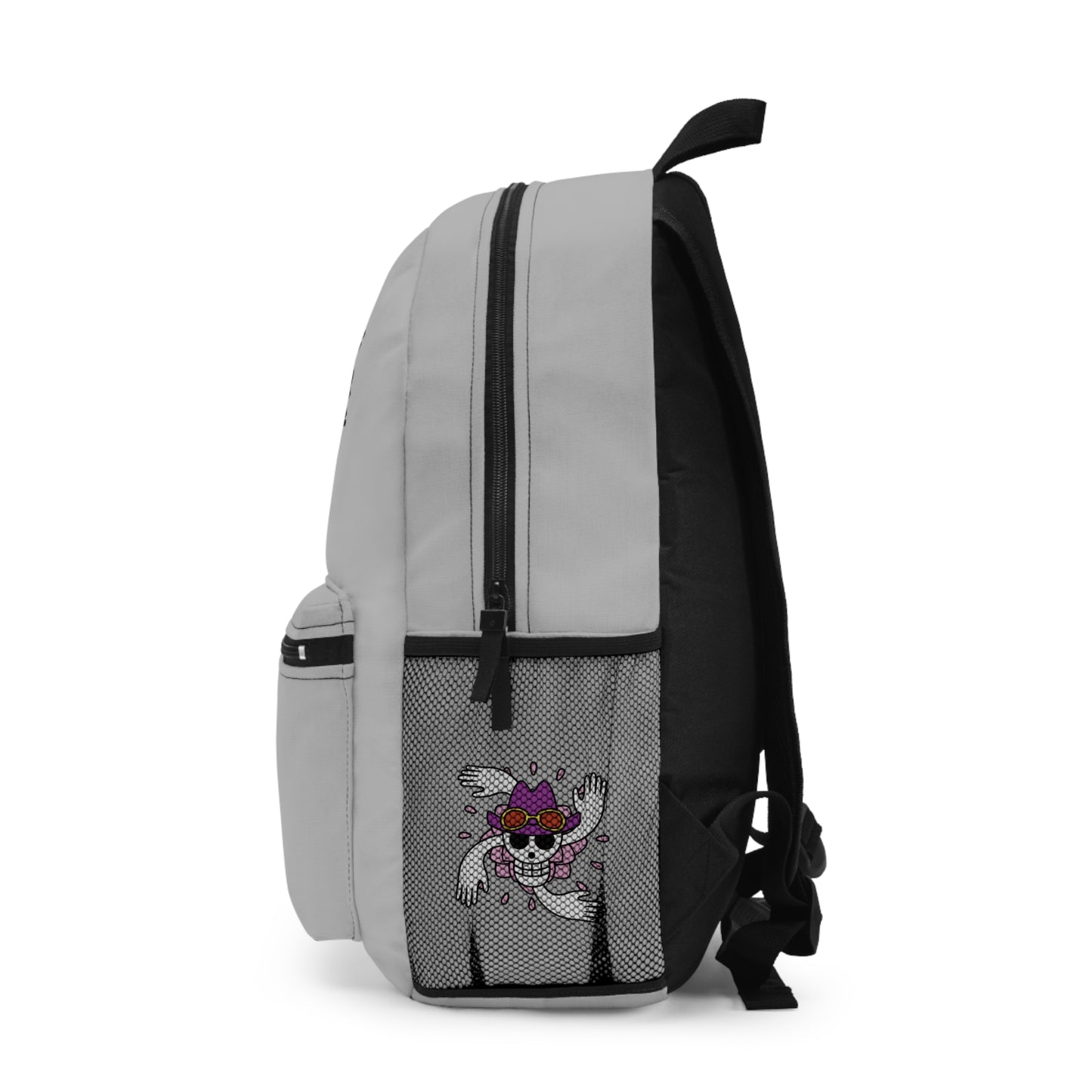 Nico Robin One Piece Premium Anime Backpack Light grey 🎒