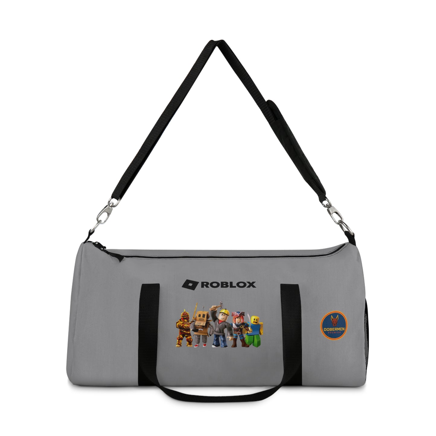 Roblox Adventure Duffel Grey 🎮✨🧳