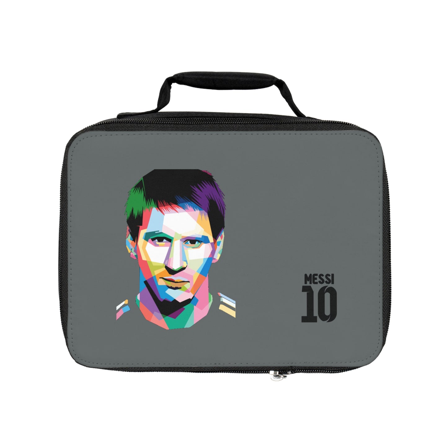 Lionel Messi LM10 Thermal Lunch Bag Dark grey ⚽🥶