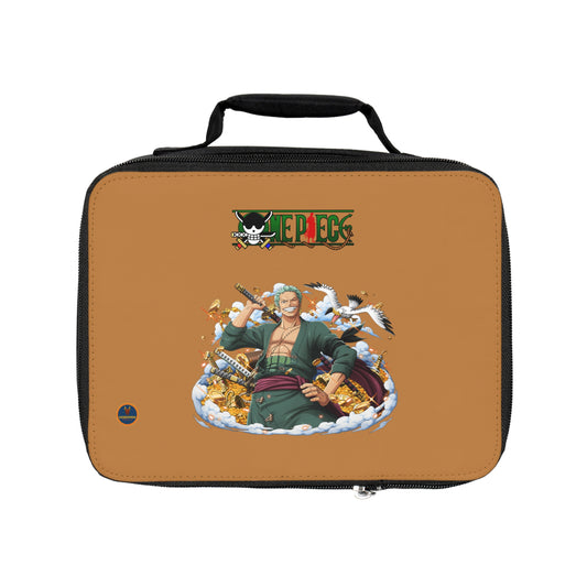 Roronoa Zoro One Piece Anime Lunch Bag Light brown 🍱