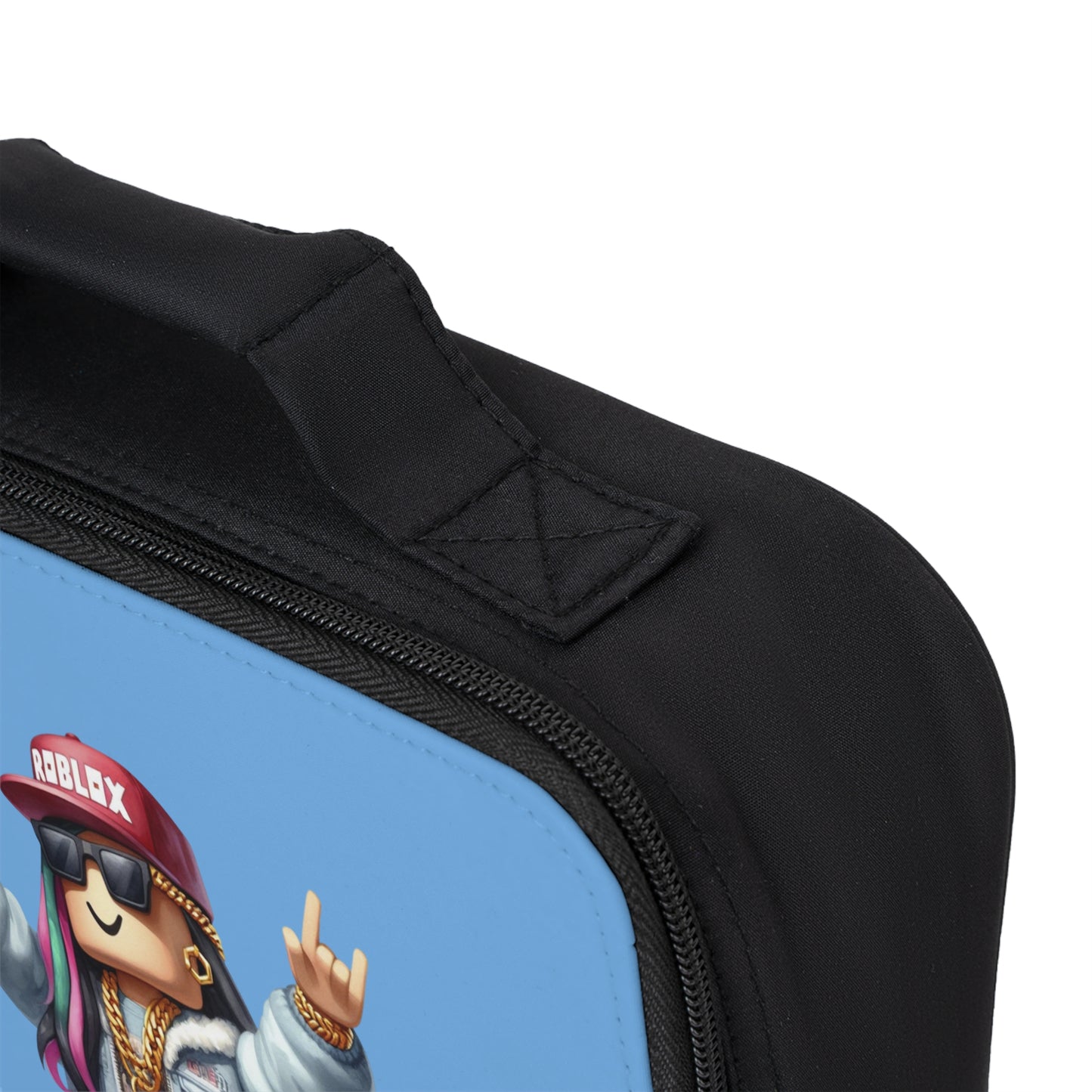 Insulated Roblox Lunch Tote Light blue 🎮✨⚡