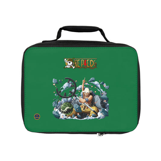 Usopp One Piece Anime Lunch Bag Dark green 🍱