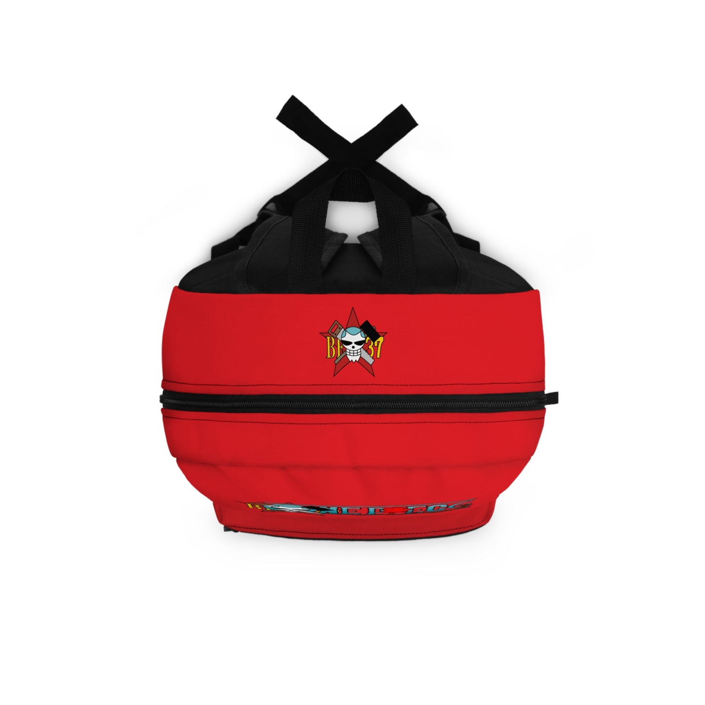 Franky One Piece Anime Backpack Red 🔧