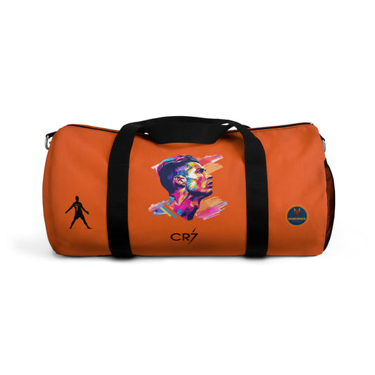 Premium Cristiano Ronaldo Duffel Bag Orange 🏆⚽