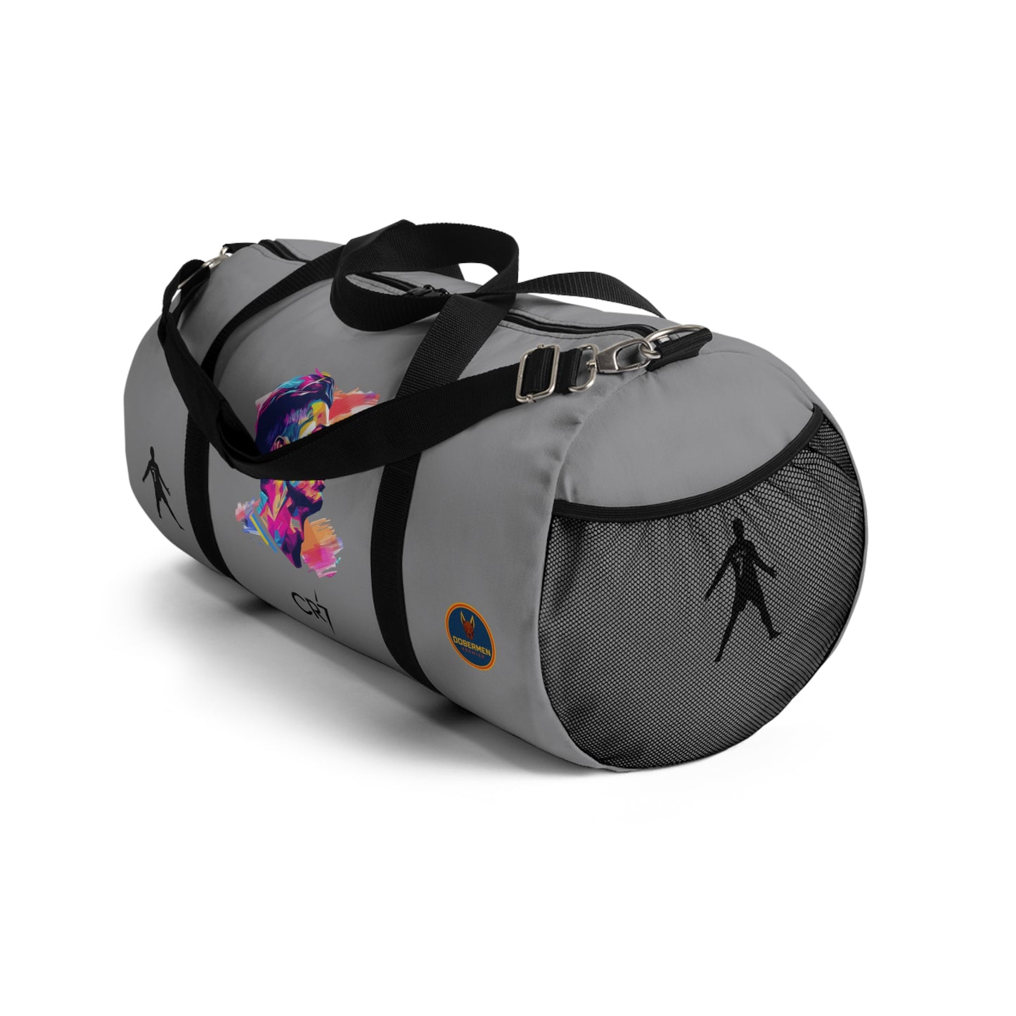 Premium Cristiano Ronaldo Duffel Bag Grey 🏆⚽