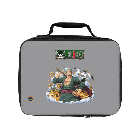 Roronoa Zoro One Piece Anime Lunch Bag Grey 🍱