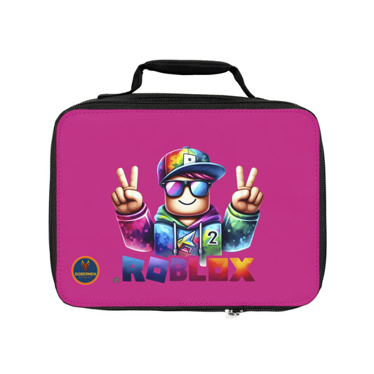 Roblox Fan Lunch Bag Pink 🎮🎒✨