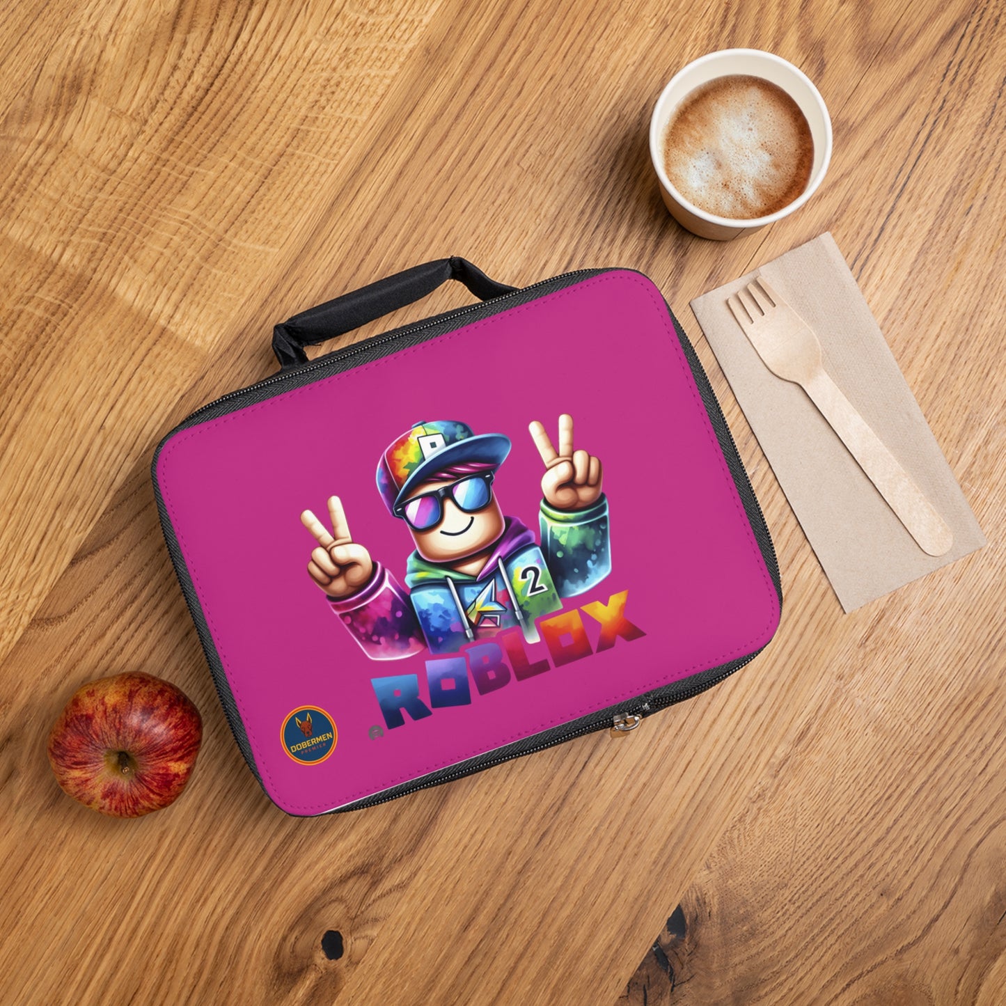 Roblox Fan Lunch Bag Pink 🎮🎒✨