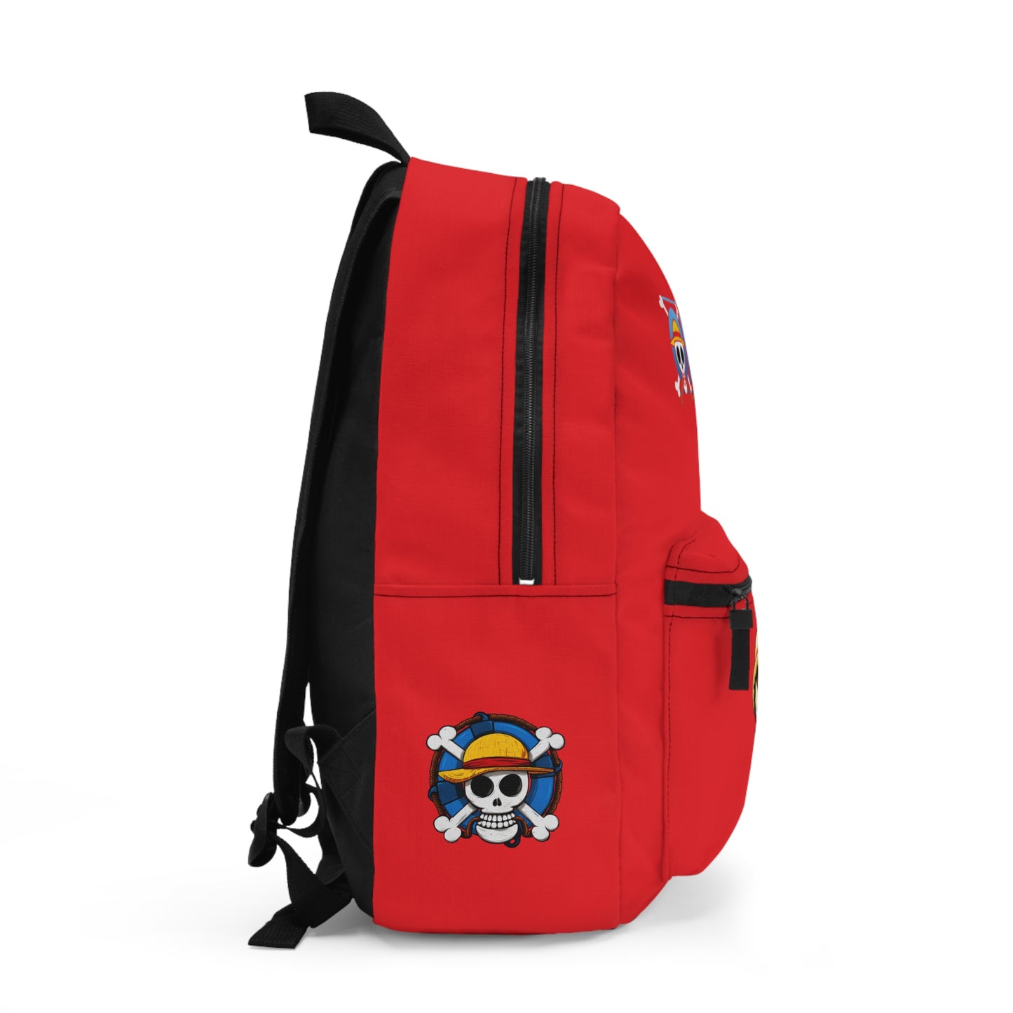 Monkey D. Luffy One Piece Anime Backpack Red 🏴☠️