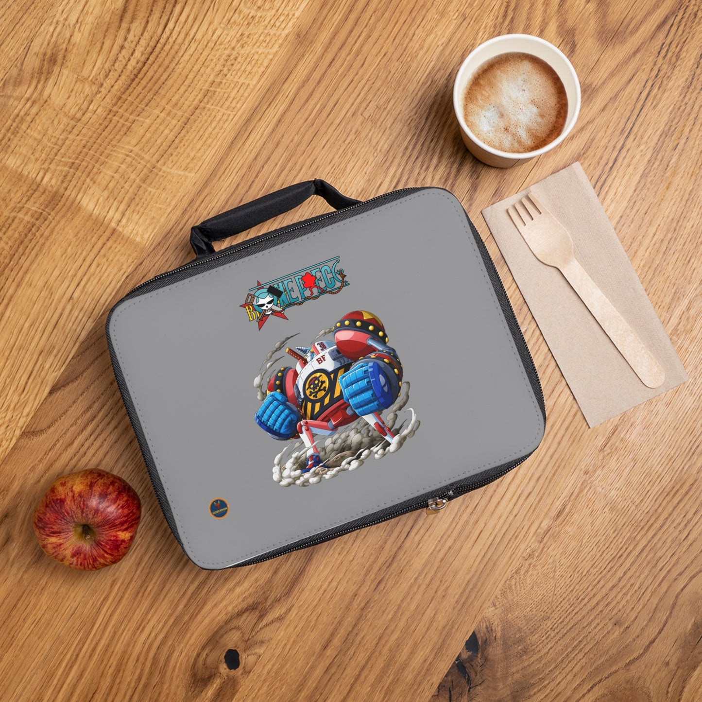 Franky One Piece Anime Lunch Bag Grey 🍱
