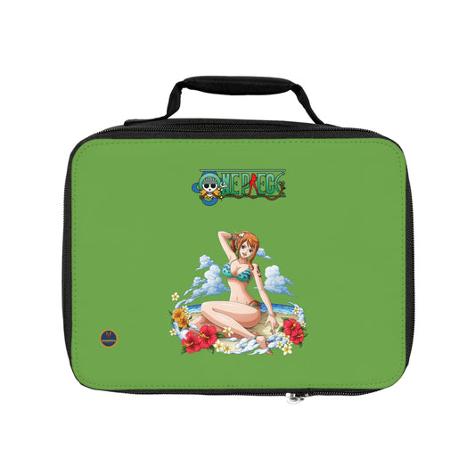 Nami One Piece Anime Lunch Bag Green 🍱